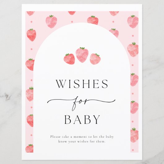 イチゴのサインをベビーしたい (正面)