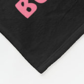 イチゴのジャムは詰まったが、俺の銃は面白くないテディベア フリースブランケット (角)