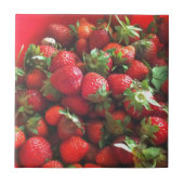 イチゴのタイル タイル (正面)