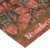 イチゴのテーブルランナー ショートテーブルランナー (コーナー)