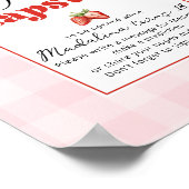 イチゴのベリーの最初の誕生日タイムカプセル ポスター (角)