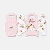 イチゴのベリー甘い誕生日 フェイバーボックス (折り畳みなし)