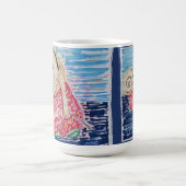 イチゴの上のカタツムリ コーヒーマグカップ (中央)