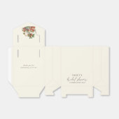 イチゴの午後の紅茶 ブライダルシャワーのお礼 フェイバーボックス (折り畳みなし)