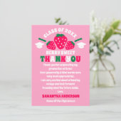 イチゴの卒業サンキューカード サンキューカード (スタンド正面)