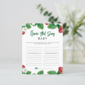 イチゴの名前その歌の赤ちゃんシャワーゲーム (スタンド正面)