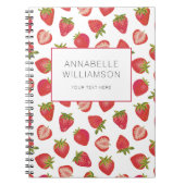 イチゴの名前 ノートブック (正面)