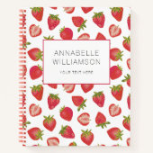 イチゴの名前 ノートブック (正面)