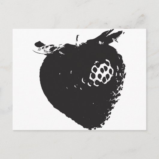 イチゴの喜び ポストカード (正面)