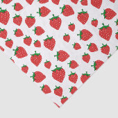 イチゴの夏のパターン 薄葉紙 (詳細)