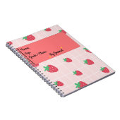 イチゴの夢 – Eutistic Journal ノートブック (右側)