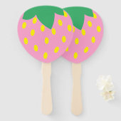 イチゴの好意 ハンドファン (正面&裏面)