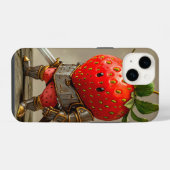 イチゴの戦士 iPhoneケース (裏面横)