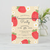 イチゴの新築パーティー 招待状 (スタンド正面)