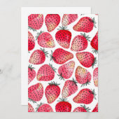 イチゴの水色とインク (正面/裏面)