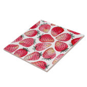 イチゴの水色とインク タイル (側面)