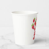 イチゴの甘い二つ目の誕生日 紙コップ (右)