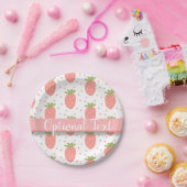 イチゴの畑 ペーパープレート (パーティー)