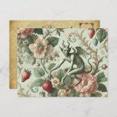 イチゴの罪 – ゴシックビクトリアン体 シーズンポストカード (正面/裏面)