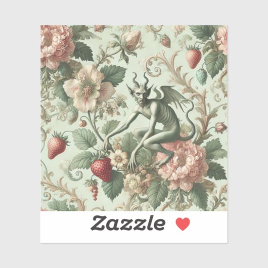 イチゴの罪 – ゴシック様式バロック シール (シート)