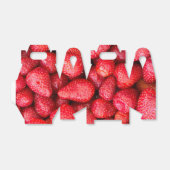 イチゴの背景 フェイバーボックス (折り畳みなし)