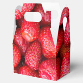 イチゴの背景 フェイバーボックス (オープン)