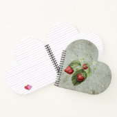 イチゴの花と果実 ノートブック (内部)