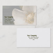 イチゴの花 名刺 (正面/裏面)