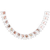 イチゴの誕生日のバンティングフラッグマイルストーンポスター バンティングフラッグ (全)