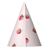 イチゴの誕生日 パーティーハット (裏面)