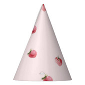 イチゴの誕生日 パーティーハット (左)