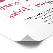 イチゴの赤ちゃんシャワー – 混乱を推測 ポスター (角)