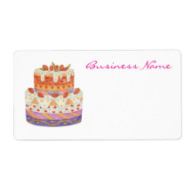 イチゴの2段ケーキ