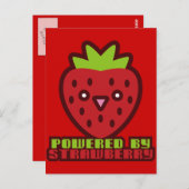 イチゴを動力とする ポストカード (正面/裏面)