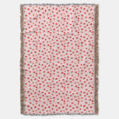 イチゴを1日食べれば憂鬱が遠のく スローブランケット (正面縦)