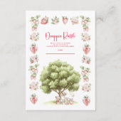 イチゴウッドランドおむつラッフル エンクロージャーカード (正面)