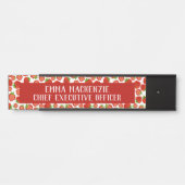 イチゴエレガントオフィス名プレートドアの看板 サインプレート (正面)