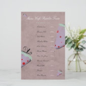 イチゴカスタムレストランメニュー (スタンド正面)