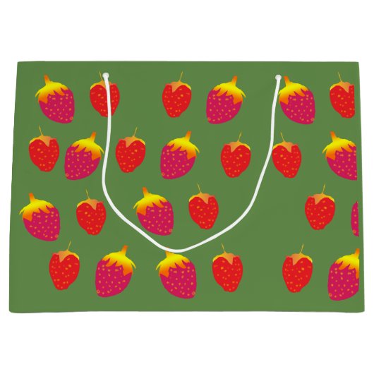 イチゴカスタム抱き枕 ラージペーパーバッグ (正面)