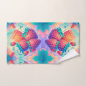 イチゴカラフル バスタオルセット (ハンドタオル)