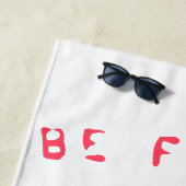 イチゴクールドリンク果実ビーチタオル ビーチタオル (インサイチュ)