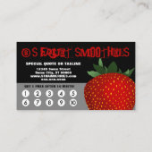 イチゴグランジロイヤリティ ロイヤリティカード (裏面)