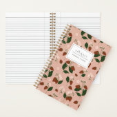 イチゴジパーソナライズされたャーナル ノートブック (内側)