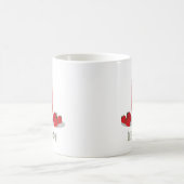 イチゴジャムのマンガのキャラクタ|のマグ コーヒーマグカップ (中央)