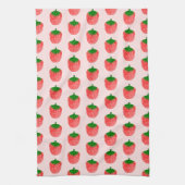 イチゴスケッチ キッチンタオル (縦)