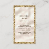 イチゴチョコレートケーキスライスペストリーシェフベーカリー 名刺 (裏面)