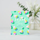 イチゴティール（緑がかった色） ポストカード (スタンド正面)