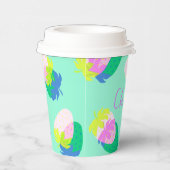 イチゴティール（緑がかった色） 紙コップ (右)