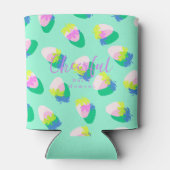 イチゴティール（緑がかった色） 缶クーラー (裏面)