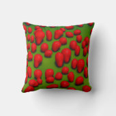 イチゴデザインスロークッション クッション (裏面)